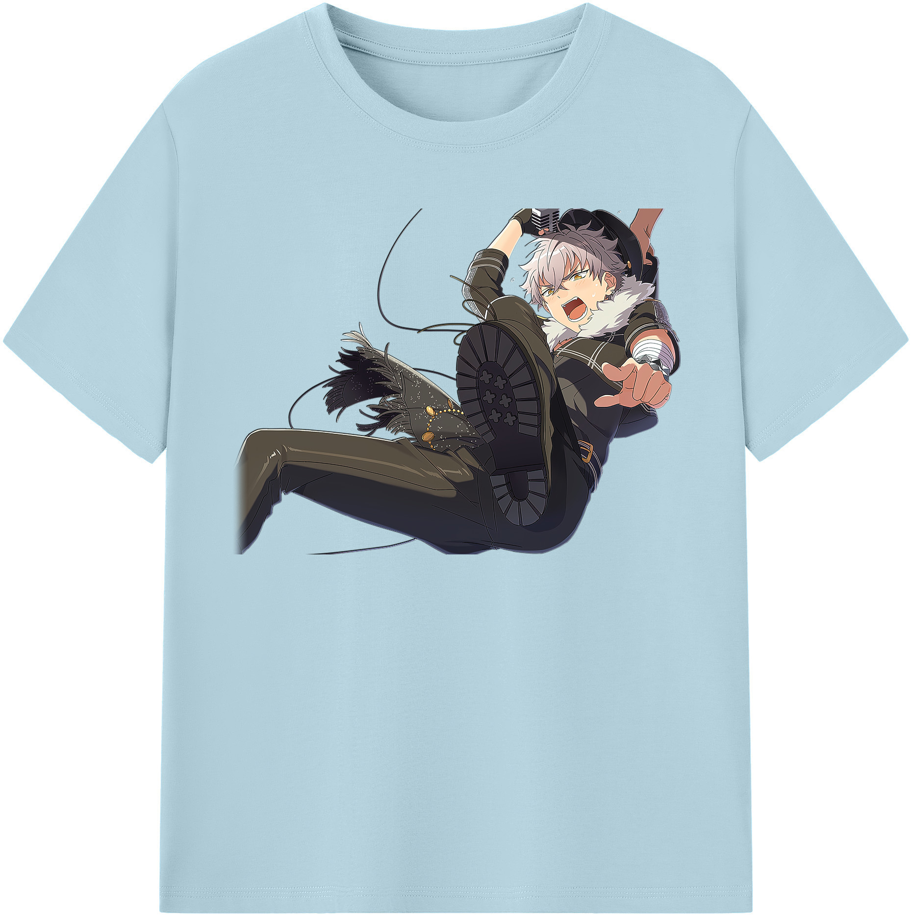 （画像用） あんさんぶるスターズ! Ensemble Stars 綿100％半袖Tシャツ（フロントプリント）